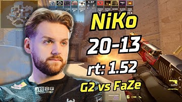 CS2 POV | G2 NiKo (20-13) vs FaZe (anubis) | RMR EU | Feb 15, 2024 #cs2 #demo #g2