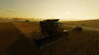 FS22 | MP Realistic Series | Ep 11 Live!!  Harvesting Season (Iowa Plains)