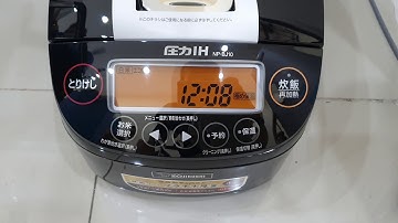 Hướng dẫn thiết lập thời gian cho nồi cơm điện Zojirushi NP-BJ10 | Phong Cách Nhật