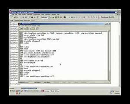 DIY antenna rotator controller demo