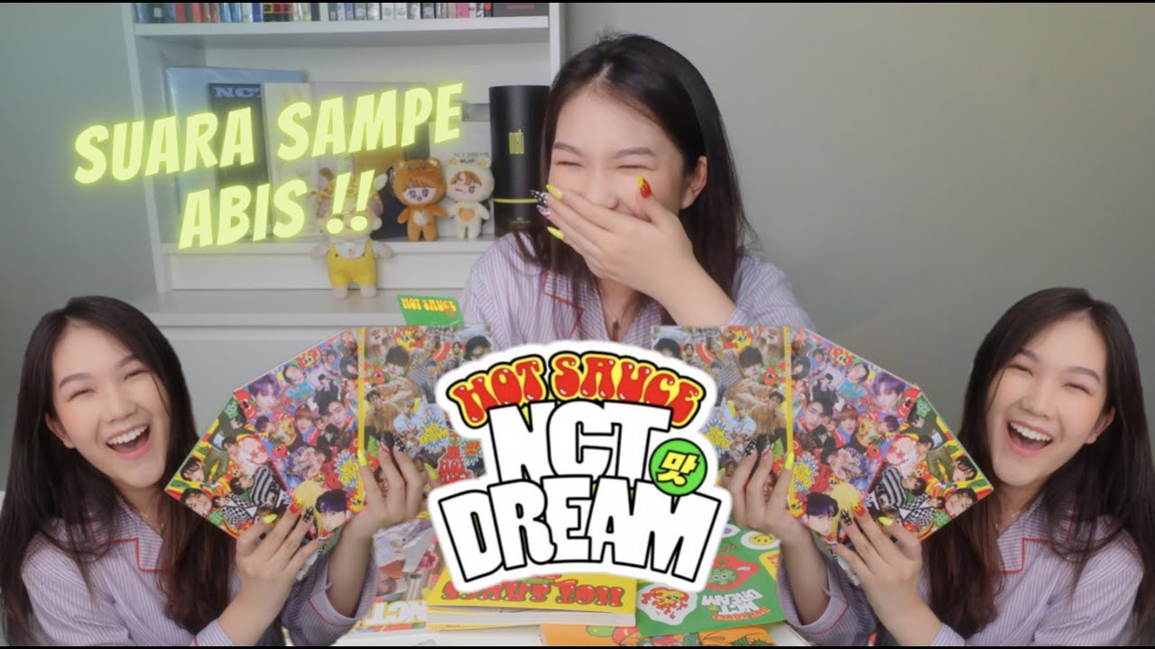 NCT DREAM 엔시티 드림 1st Album ‘HOT SAUCE’ Unboxing ALL Ver. (Crazy, Boring & Chilling) | Indonesia 🇮🇩
