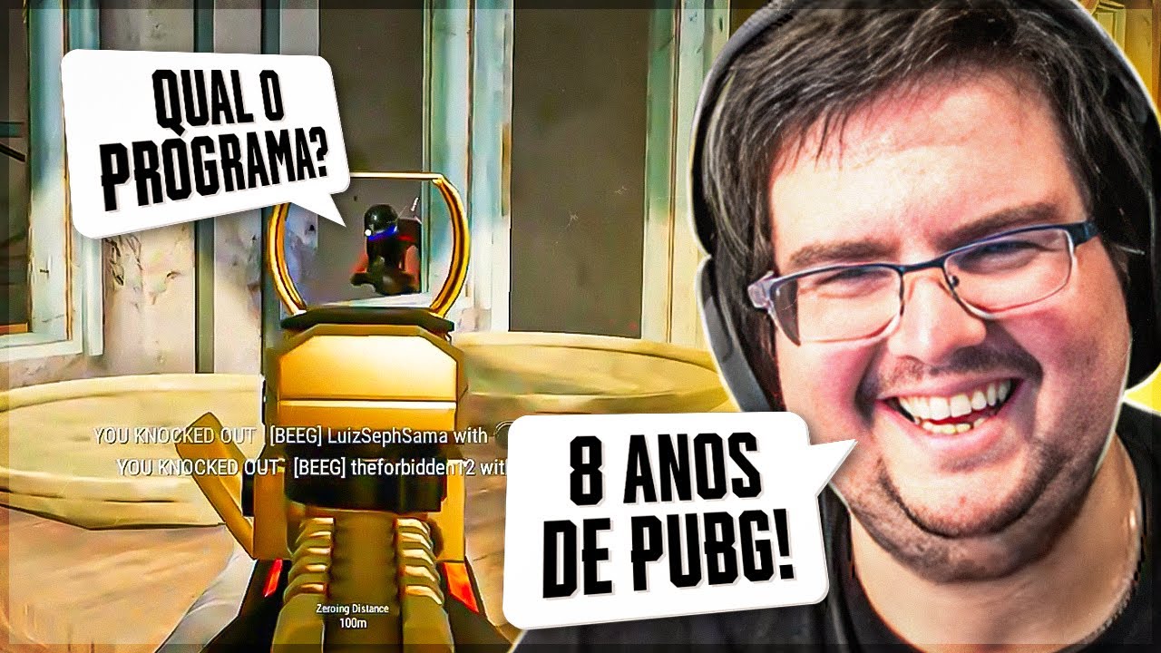 8 ANOS DE PUBG E AINDA ME ACUSAM DE USAR HACK 😂