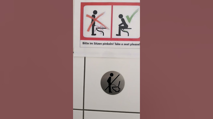 Berlin Germany Male Toilet Etiquette #shorts