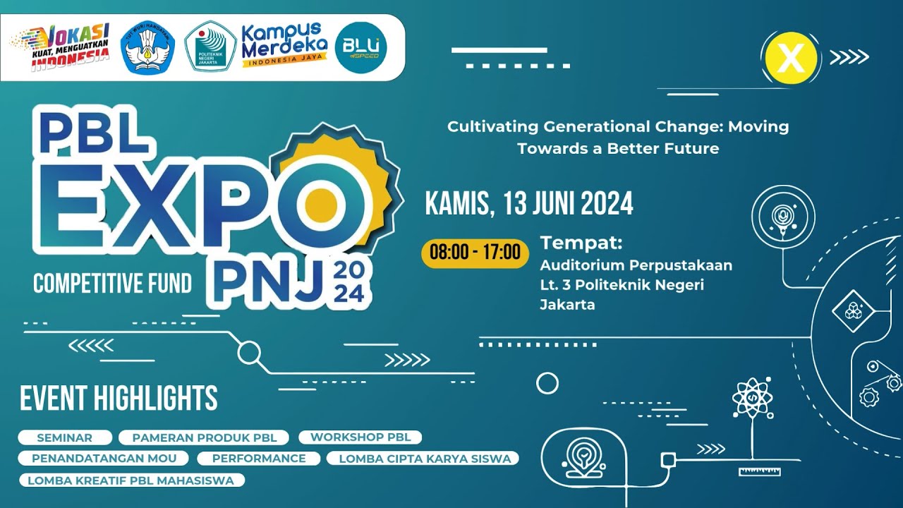 PBL (Project Basic Learning) EXPO Politeknik Negeri Jakarta 2024 - YouTube
