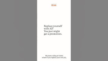 Vervang jezelf door AI? Misschien krijg je wel een promotie.