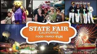 Are you in this commercial? upload your state fair of california
memories to bigfun.org/memories for a chance be tomorrow's commercial!
