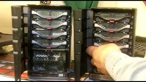 HP Data Vault x510, x310 Side by Side Comparison