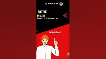 PYTHON | LIST | SORTING #malayalam #coding #pythonlist