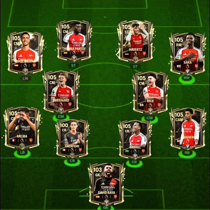 Arsenal song❤️ #fifamobile #eafc25 #fc24 #fifamobile25 #short