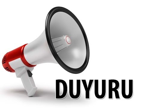 Duyurular - Bölüm