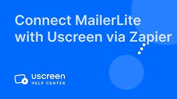 Connecting MailerLite to Uscreen with Zapier