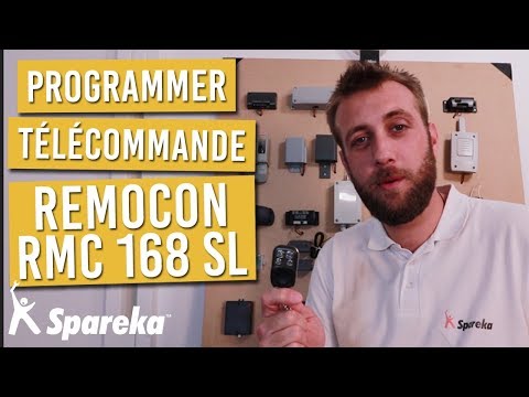 Comment programmer votre télécommande de portail REMOCON RMC 168SL ?