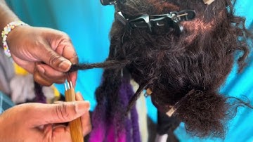 Amazon Dreadlock Machine vs African Dreadlock Machine Color Weaving Challenge