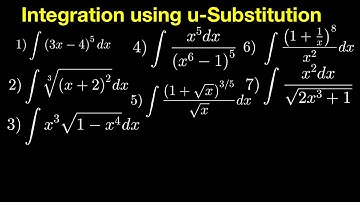 Integration Using u-Substitution