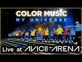 Live at avicii arena  color music choir  my universe coldplay x bts  stockholm sweden