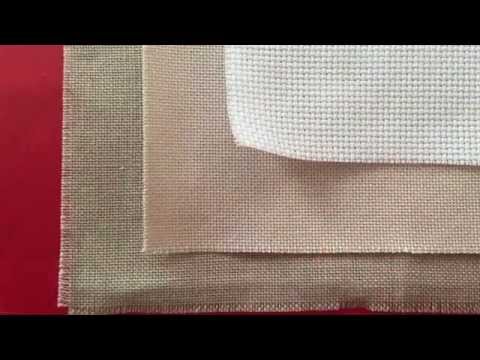 Cross Stitch #26 - Part 1.  Aida Vs Evenweave & Linen