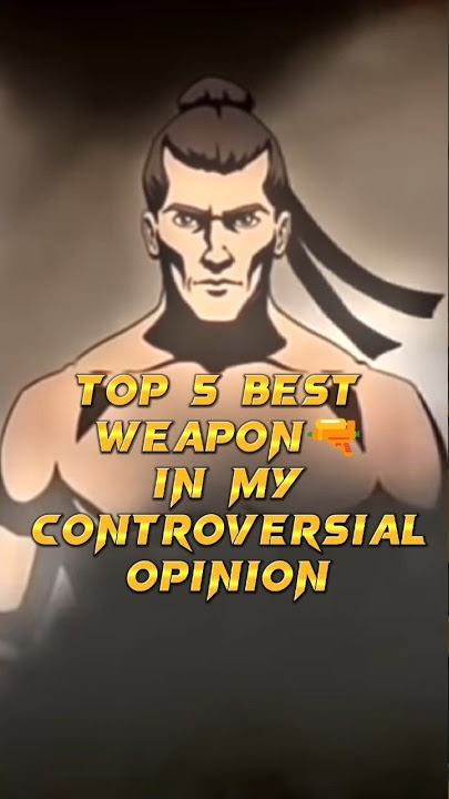 Top 5 Best weapon🔫 in my Controversial opinion | Shadow Fight 2