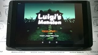 NVIDIA SHIELD TABLET - Luigi's Mansion - Dolphin emu Overclocking