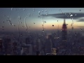 Water drops on window