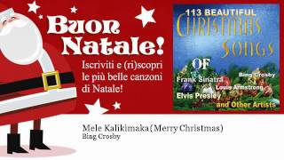 Bing Crosby - Mele Kalikimaka (Merry Christmas) chords