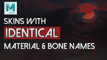 Tutorial | Skins with identical material & bone names