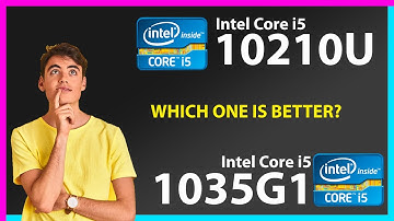 INTEL Core i5 10210U vs INTEL Core i5 1035G1 Technical Comparison