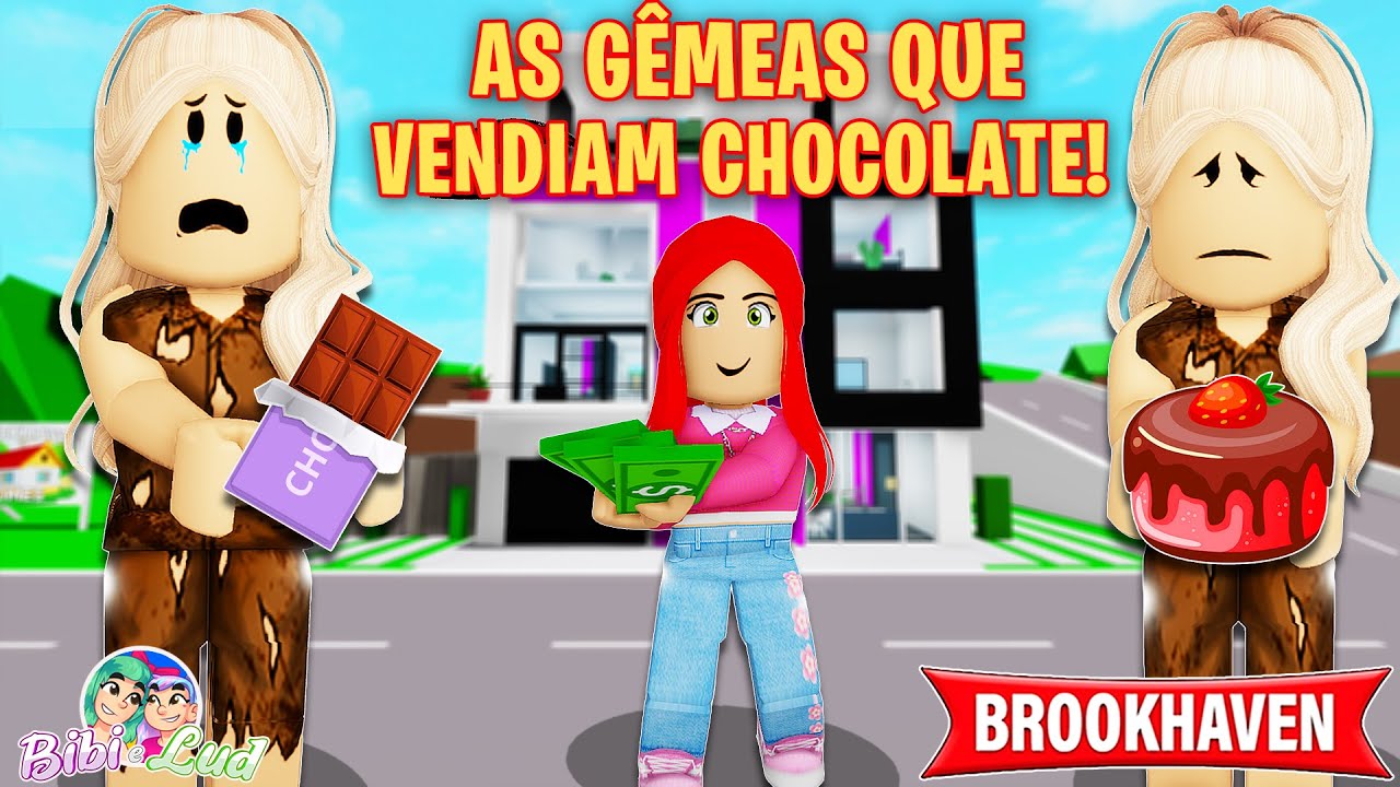 Luluca Gêmeas em Brookhaven RP Roblox 