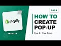 How to Create a Pop Up Discount on Shopify (step-by-step) (Full 2026 Guide)