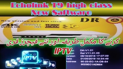 ECHOLINK T9 High class New Saftware