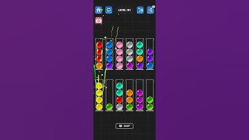 Ball Sort #games #riddlejourney #brainteaser #gaming #puzzle #challengegames #gameplay #level