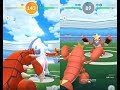 【Pokemon GO】第三世代寶可夢阿勃梭魯團體戰與鐵螯龍蝦道館對戰!