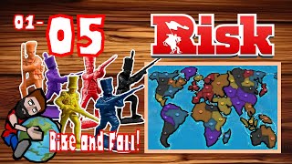 Risk Timelapse with Red POV Commentary [05]