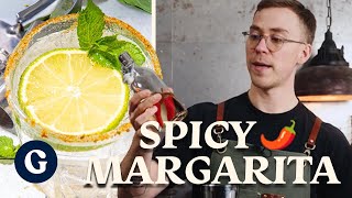 Farligt god Spicy Margarita med röd chili