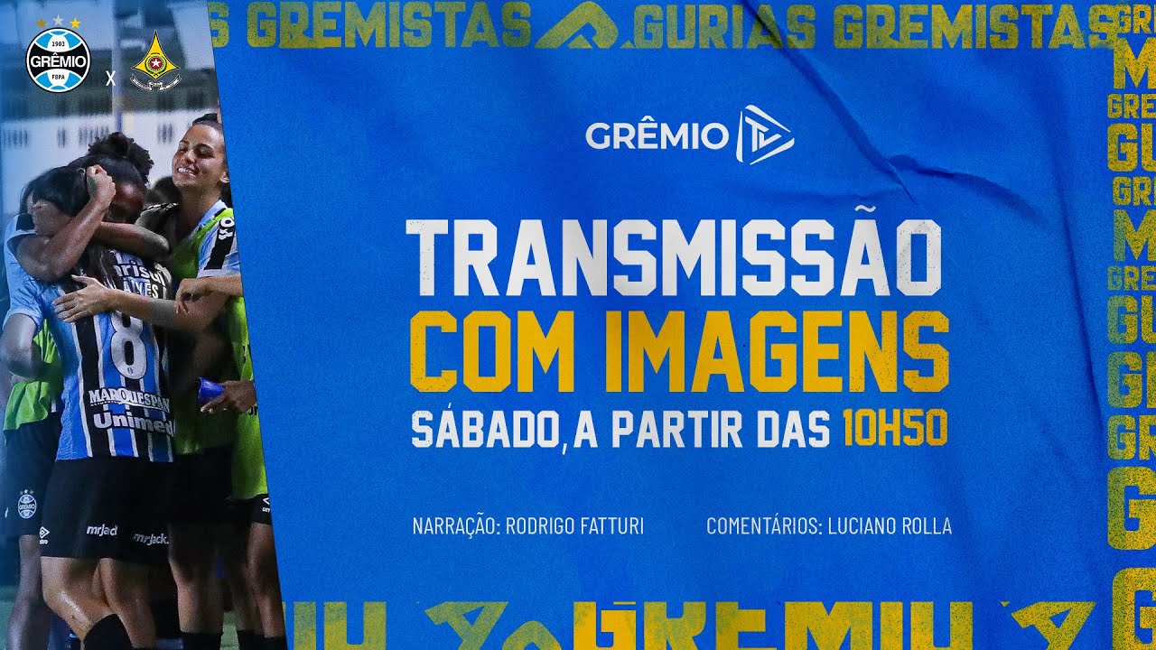 AO VIVO COM IMAGENS  Grêmio x Cresspom-DF (Campeonato Brasileiro