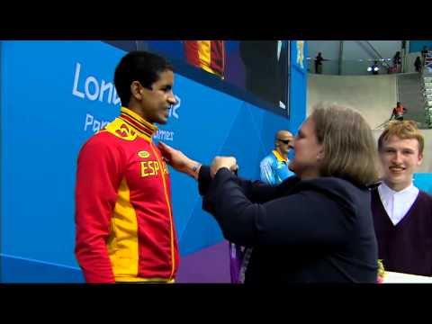 Swimming - Men's 100m Butterfly - S11 Victory Ceremony - London 2012 Paralympic Games