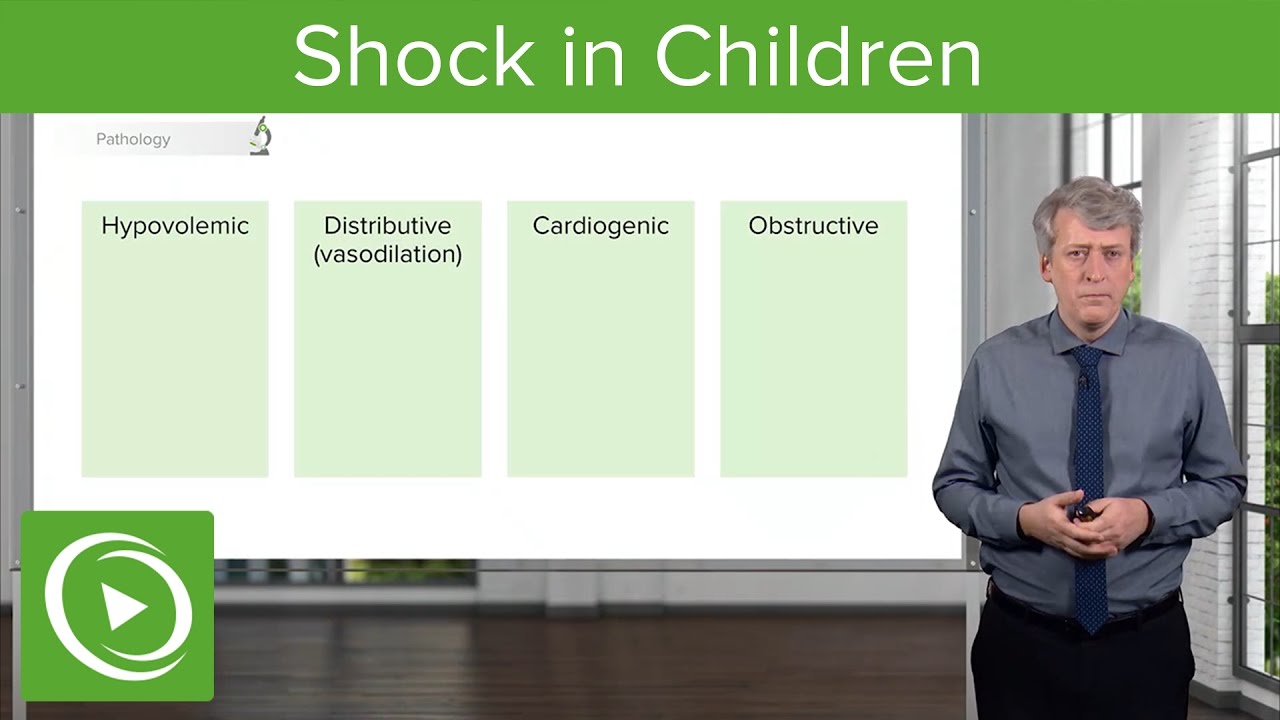 ⁣Shock in Children – Pediatrics | Lecturio