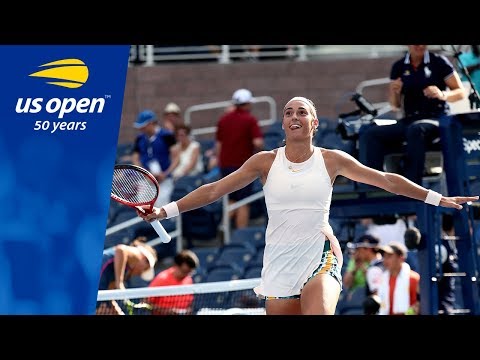 Caroline Garcia Impresses in Her 2018 US Open R1 Match vs. Johanna Konta