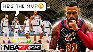 This LEBRON JAMES BUILD is the ULTIMATE COMP PRO-AM WEAPON in NBA 2K23 (ep. 3)