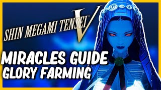 BEST Miracles Guide & How To FARM Glory in Shin Megami Tensei V