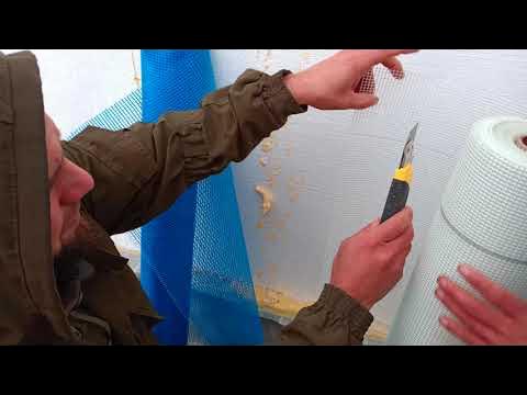 Как Фасадную Стеклотканевую Сетку отличить от некачественной, купленной ...