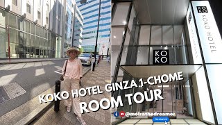 Koko Hotel Ginza 1-Chome Room Tour | Tokyo Vlog | Pinay in ATX