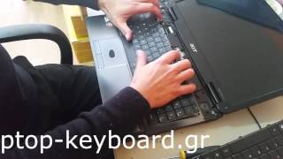 Acer Aspire 5732Z 5741 keyboard replacement - Αλλαγή πληκτρολογίου σε Acer Aspire 5732Z