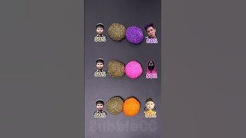 Guess the mixed color of squid game #오징어게임 #shorts #squidgame #squidgame2 #colormixing