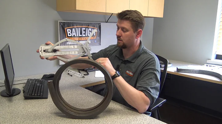 Baileigh Industrial ORG-3600 Outside Radius Gauge Measuring Tool