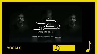 Kun fa yakoon | Maroon 5 |vocals only|  acapella cover| Othman Al-Ibrahim| English subtitles Resimi