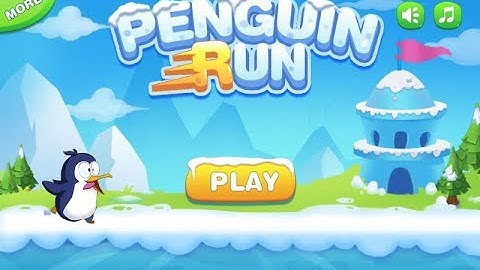Penguin Run|Level 3 Complete