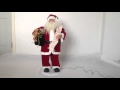 36'' Red Music Move Santa Claus Doll Collect Xmas Decor SAD36001