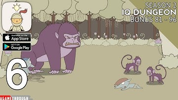 Season 2 IQ Dungeon All Levels 81 - 96 The Mad Forest Walkthrough / Clues / Guide