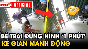 Bé trai đang xem "tóp tóp" thì ĐỨNG HÌNH 1 PHÚT sau cú GIẬT ĐIỆN THOẠI BẤT NGỜ của kẻ gian manh động