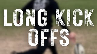 How To Hit A Long Kick Off ⬆️ #rugby #kaizen #kicking #kickoff #kaizenrugby #training